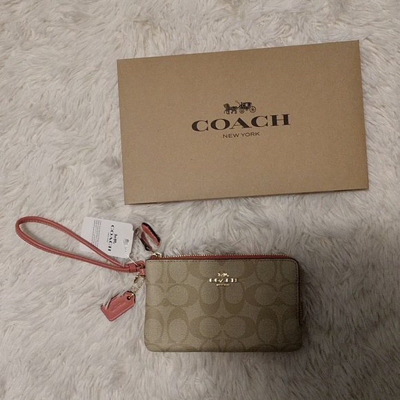 Coach Handbags - New Authentic Coach Dual Wristlet